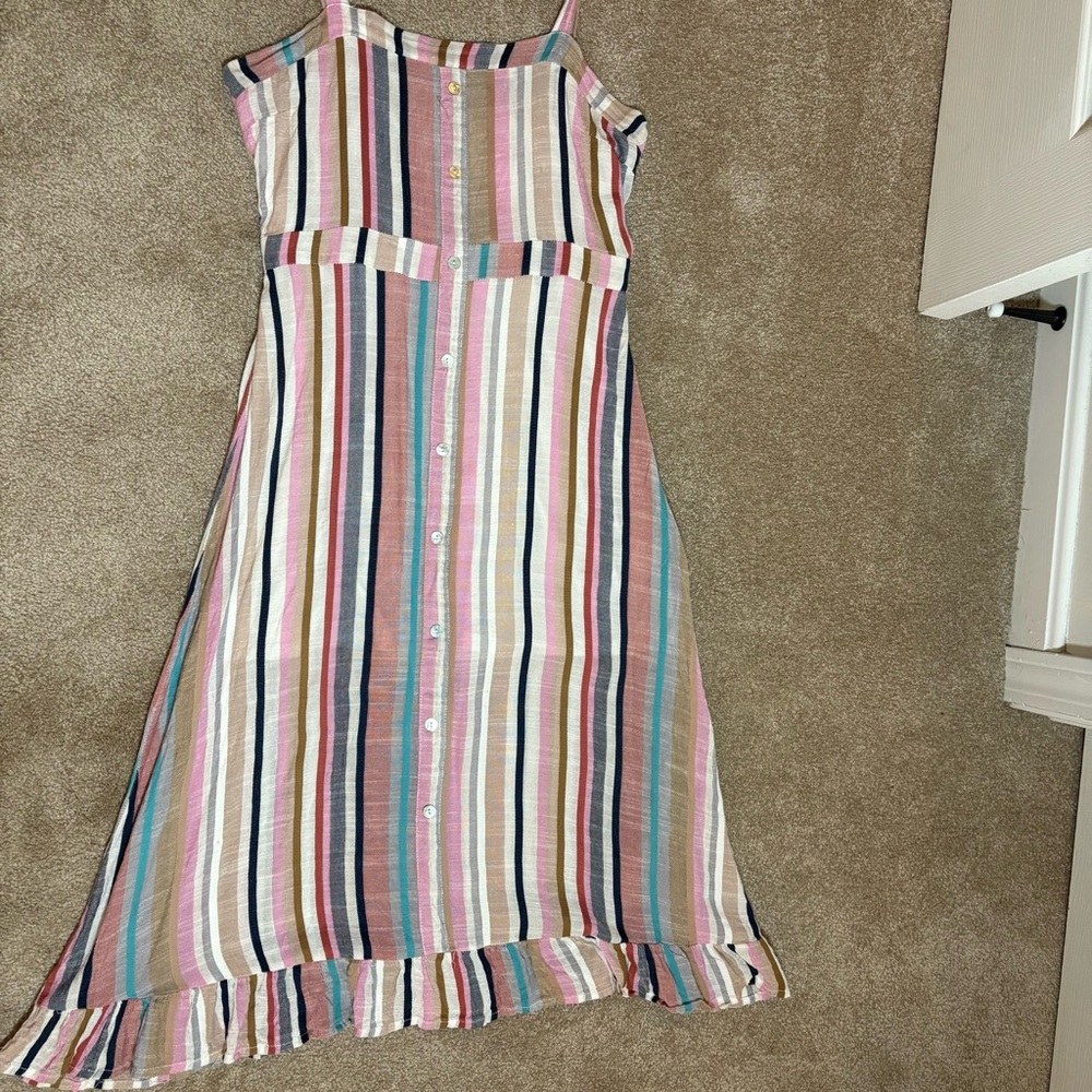 Striped Multicolor Women’s Dress